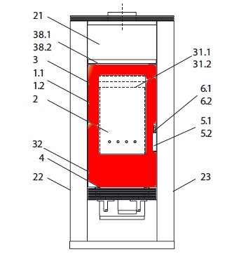 Wodtke KK 50-10 RW Tür
